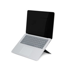 R-Go Tools Riser Attachable Laptop Stand - Ergonomic, Adjustable & Space-Saving Solution for Comfortable Workstations (RGORIATBL